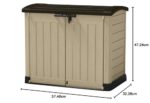 Keter Store It Out - 2-Door Outdoor Furniture Storage Shed, Fade-Free and Weather-Resistant - Image 2