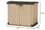 Keter Store It Arc Outdoor Garden Shed, 1200 Litres, Taupe/Beige - Image 12