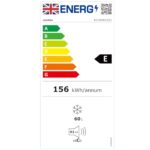 COMFEE' RCU60WH2(E) 60 Litre Freestanding Under Counter, 48cm Upright Freezer Adjustable Thermostat - Image 3