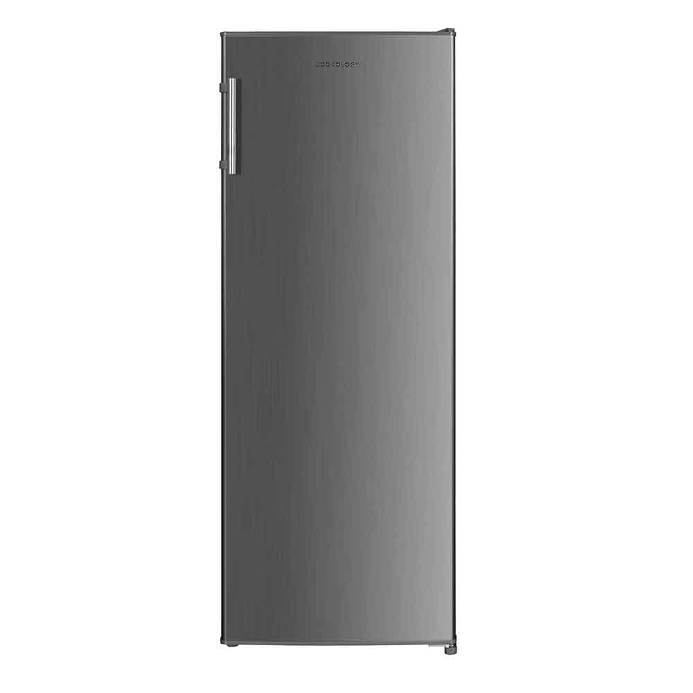 31b_f1CdHYL Cookology CTFZ163IX Tall Freestanding Freezer in Inox - Upright Freezer - 168 Litre Capacity - Image 1