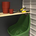 Keter Store It Arc Outdoor Garden Shed, 1200 Litres, Taupe/Beige - Image 3