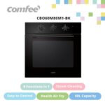 COMFEE' 60cm Built-in Electric Fan Oven, 60 Litre, 8 Oven Function with Air Fry - Image 11