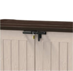 Keter Store It Arc Outdoor Garden Shed, 1200 Litres, Taupe/Beige - Image 5