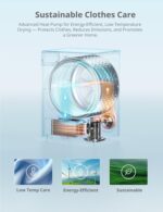 COMFEE' Freestanding Heat Pump Tumble Dryer,8kg Front Load, A+ Class, 16 Programmes - Image 8