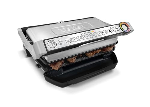 41Xqoafgb_L Tefal GC722D40 Optigrill Plus X-Large Grill with 9 Automatic Settings and Cooking Sensor, Xl - Image 1