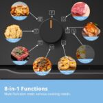 COMFEE' 60cm Built-in Electric Fan Oven, 60 Litre, 8 Oven Function with Air Fry - Image 10