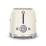 Smeg TSF01CRUK Retro Style 2 Slice Toaster - Cream - Image 3