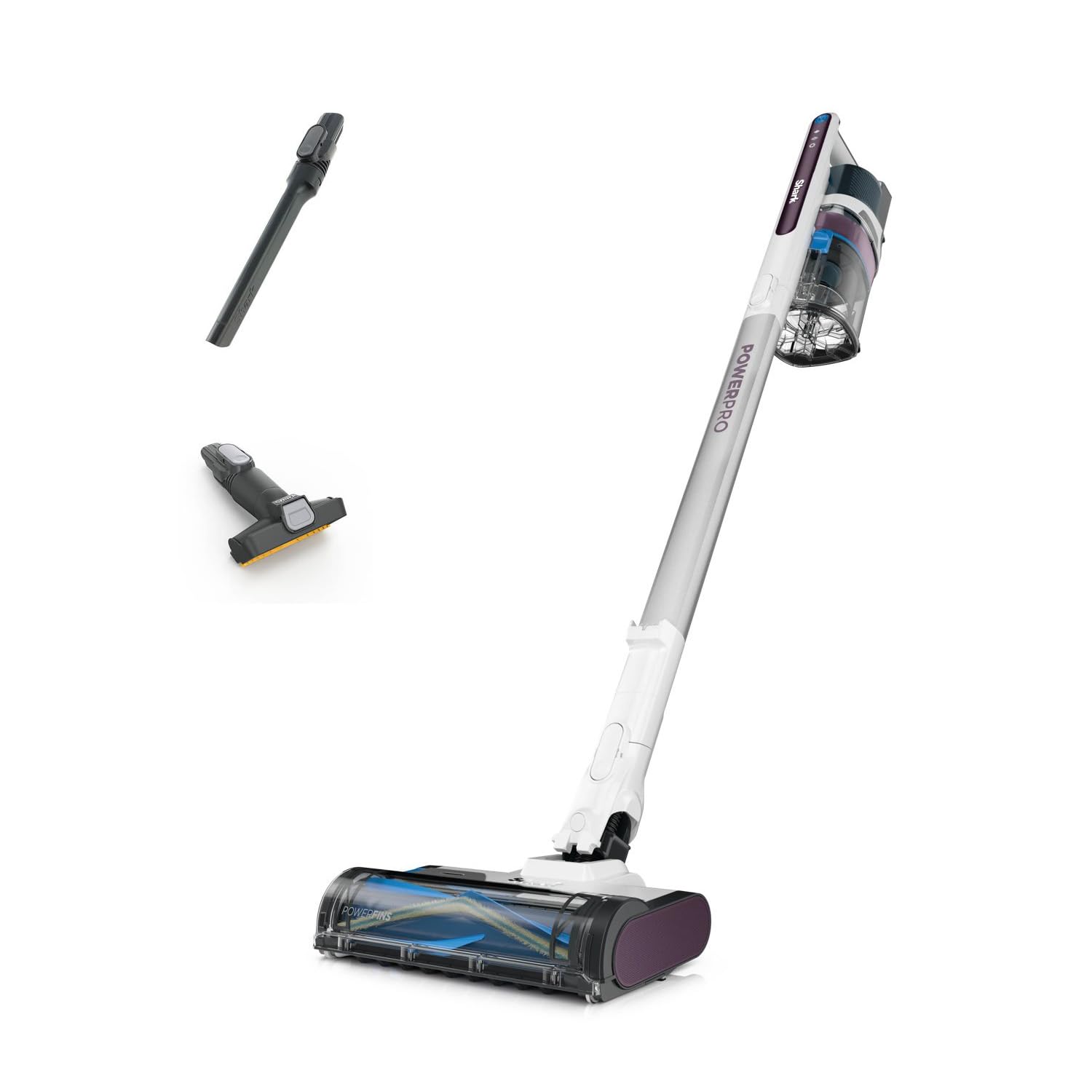 51UqCUdScqL Shark PowerPro Cordless Stick Vacuum Cleaner, Anti Hair Wrap, FloorDetect Tech, Anti-Allergen - Image 1