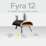 Ooni Fyra 12 Wood Fired Outdoor Pizza Oven – Portable Hard Wood Pellet Pizza Oven - Image 7