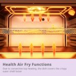 COMFEE' 60cm Built-in Electric Fan Oven, 60 Litre, 8 Oven Function with Air Fry - Image 9