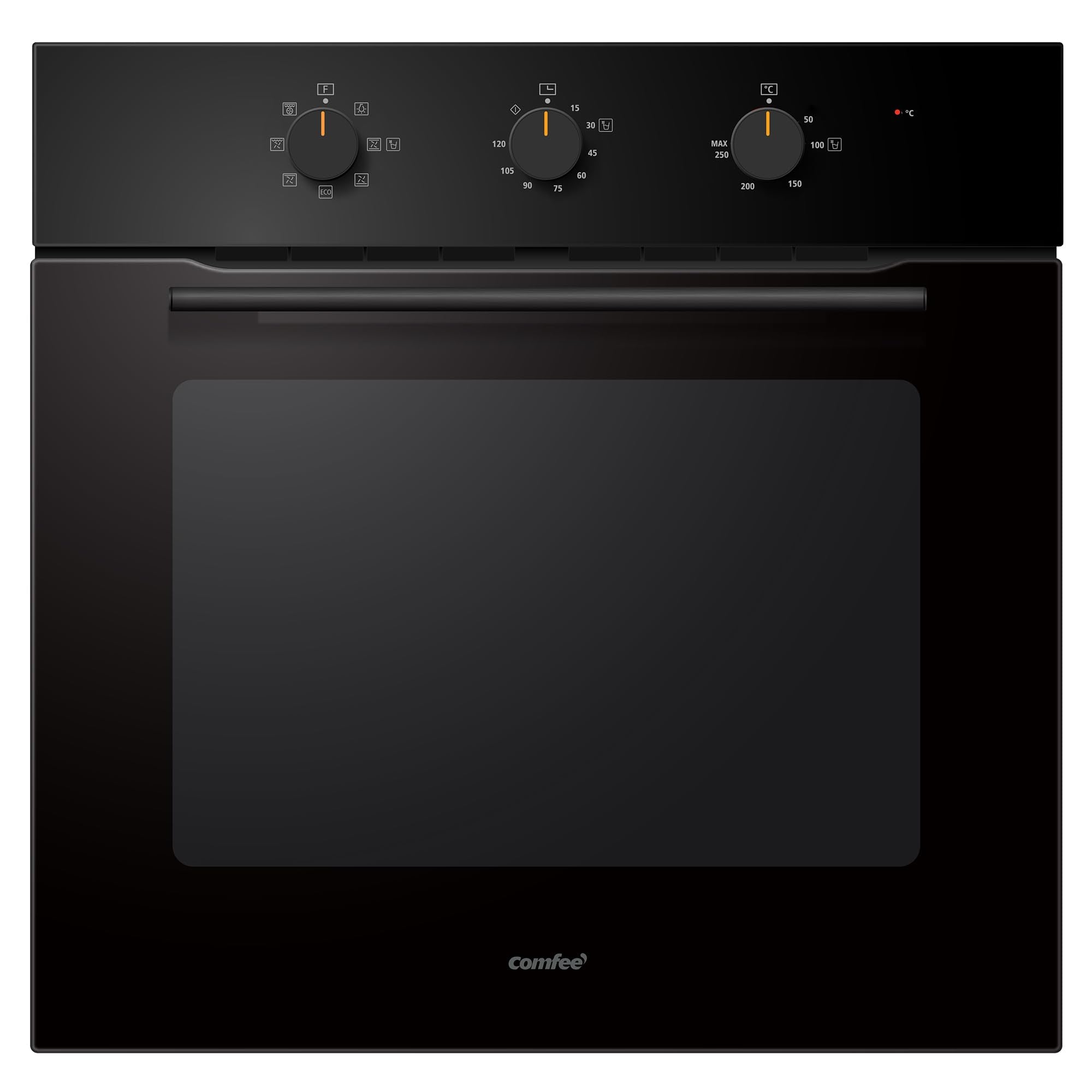 619x4xepewL COMFEE' 60cm Built-in Electric Fan Oven, 60 Litre, 8 Oven Function with Air Fry - Image 1