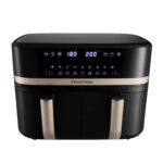 Russell Hobbs Dual Air Fryer 9L Rapid Airfryer [Dual Basket/Zone, Low-Noise, 9 Programs] satisfry - Image 2