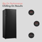 Cookology CTFZ160BK Tall Freestanding Freezer - Upright Freezer with 160 Litre Capacity - Image 4