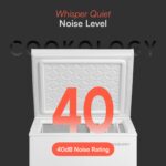 Cookology CCFZ142WH Freestanding Chest Freezer in White - 142 Litre Capacity - Image 5