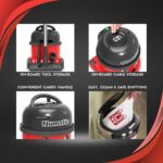 Numatic NRV240-11 Henry Vacuum Cleaner 620W 9L Commercial Dry Red + 5 Freshener Sticks - Image 4