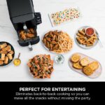 Ninja Double Stack Air Fryer, Vertical Dual Drawer Air Fryer with 4 cooking levels, 2 Drawers and 2 Racks, Black  - Image 5