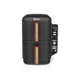 Ninja Double Stack XL Air Fryer, Vertical Dual Drawer Air Fryer with 4 cooking levels, Copper Black - Image 8