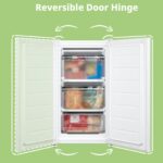 COMFEE' RCU60WH2(E) 60 Litre Freestanding Under Counter, 48cm Upright Freezer Adjustable Thermostat - Image 5