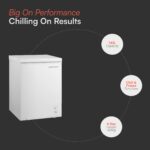 Cookology CCFZ142WH Freestanding Chest Freezer in White - 142 Litre Capacity - Image 6