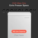 Cookology CCFZ142WH Freestanding Chest Freezer in White - 142 Litre Capacity - Image 7