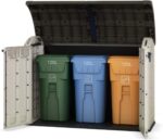 Keter Store It Out Ultra Outdoor Garden Storage Shed, 177 x 113 x 134 cm - Beige and Brown - Image 9