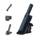 Shark WandVac 2.0 Cordless Handheld Vacuum Cleaner, Small & Lightweight, Powerful Suction Handheld Vacuum , Blue