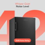 Cookology CTFZ160BK Tall Freestanding Freezer - Upright Freezer with 160 Litre Capacity - Image 3