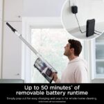 Shark PowerPro Cordless Stick Vacuum Cleaner, Anti Hair Wrap, FloorDetect Tech, Anti-Allergen - Image 5