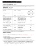 COMFEE' KWH-BD1215P-W Fully Integrated Dishwasher with 12 Place Settings, Cloud Wash - White - Image 2