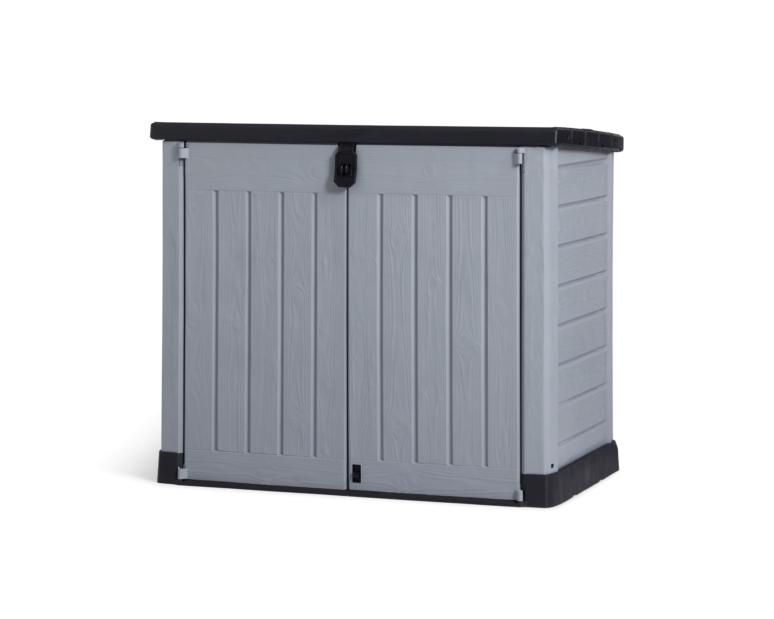 61sRlOEVawL Keter Store It Out Pro Outdoor Garden Furniture Storage Shed Grey| Fade Free | All Weather Resistant - Image 1