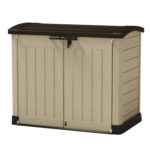 Keter Store It Out - 2-Door Outdoor Furniture Storage Shed, Fade-Free and Weather-Resistant
