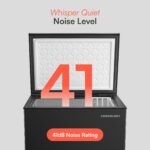 Cookology CCFZ198BK Freestanding Chest Freezer in Black - 198 Litre Capacity - Image 5