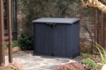 Keter Store it Out Nova Outdoor Garden Storage Shed, 32 x 71.5 x 113.5 cm, Dark Grey with Light Grey Lid - Image 11