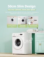 COMFEE' Freestanding Washing Machine,9KG Load,1400RPM,Steam Wash,Quick Wash - Image 6