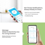 COMFEE' KWH-BD1215P-W Fully Integrated Dishwasher with 12 Place Settings, Cloud Wash - White - Image 8