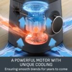 Tefal PerfectMix High-Speed Blender, 1200W, 2L Glass Jug, Powelix Technology, Removable Blades - Image 5