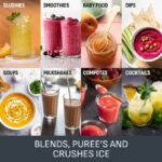 Tefal PerfectMix High-Speed Blender, 1200W, 2L Glass Jug, Powelix Technology, Removable Blades - Image 2