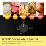 COMFEE' 60cm Built-in Electric Fan Oven, 60 Litre, 8 Oven Function with Air Fry - Image 8