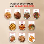 Breville Halo Flexi Air Fryer | Digital Dual Air Fryer Oven | 11L: Serves 10+ People | FryBakeGrillRoast & Reheat - Image 5