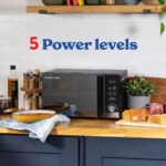 Russell Hobbs RHM2076B 20 Litre 800 W Black Digital Solo Microwave with 5 Power Levels, Easy Clean - Image 5