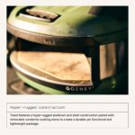 Gozney Tread Pizza Oven Olive Green - Image 5