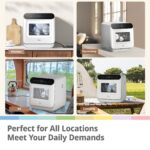 COMFEE' Table Top Dishwasher 7+3 Programs Mini Tabletop Dishwasher No Plumbing - White - Image 6