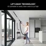 Shark Corded Upright Vacuum Cleaner 1.1L with Lift-Away Technology, Pet Model, LED Headlights,Black - Image 8