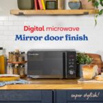 Russell Hobbs RHM2076B 20 Litre 800 W Black Digital Solo Microwave with 5 Power Levels, Easy Clean - Image 7