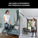 Shark Corded Upright Vacuum Cleaner 1.1L with Lift-Away Technology, Pet Model, LED Headlights,Black - Image 7