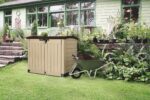 Keter Store It Arc Outdoor Garden Shed, 1200 Litres, Taupe/Beige - Image 8