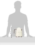 SMEG 50's Retro Style 7 Cup Electric Water Kettle with Automatic Shutoff, Removable Base, and Water Indicator, KLF03CRUS - Image 4