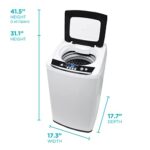 BLACK+DECKER 0.9 Cu. Ft. Portable Washer, 6.6 lb. Capacity Washing Machine for Homes & Apartments, 5 Wash Cycles - Image 3