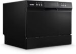 COMFEE’ Countertop Dishwasher, Energy Star Portable Dishwasher, 6 Place Settings & 8 Washing Programs, Speed, Baby-Care - Image 3