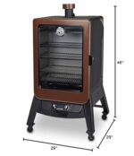 Pit Boss 5-Series Vertical Pellet Smoker Smoke Steel BBQ Tube (4.6 cu ft) - Image 2